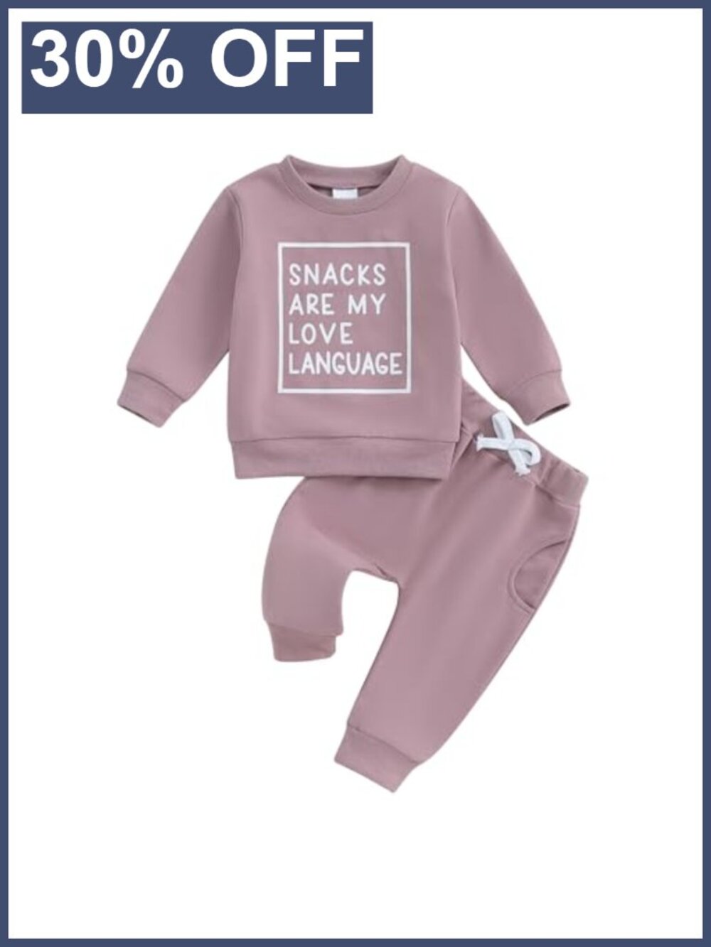 Toddler Girls 2 Piece Sweatshirt and Pants Set Long Sleeve Cotton Blend